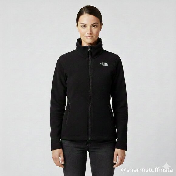 The North Face Jackets & Blazers - The North Face Womens Black Ridgewall Soft Shell Full Zip Jacket Size S